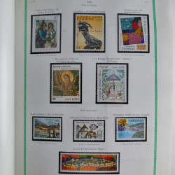 Collection de timbres de France neufs** 1999-2005 en album FO Yvert.