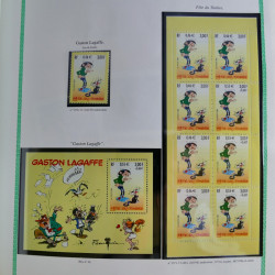 Collection de timbres de France neufs** 1999-2005 en album FO Yvert.