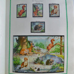 Collection de timbres de France neufs** 1999-2005 en album FO Yvert.