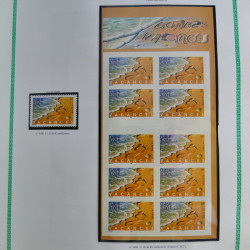 Collection de timbres de France neufs** 1999-2005 en album FO Yvert.