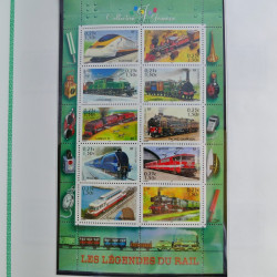 Collection de timbres de France neufs** 1999-2005 en album FO Yvert.