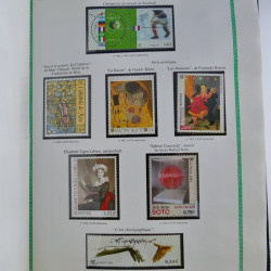 Collection de timbres de France neufs** 1999-2005 en album FO Yvert.