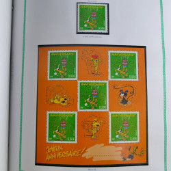 Collection de timbres de France neufs** 1999-2005 en album FO Yvert.