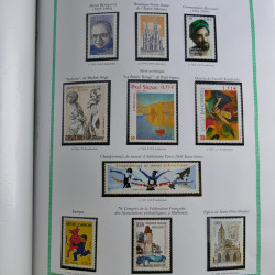 Collection de timbres de France neufs** 1999-2005 en album FO Yvert.