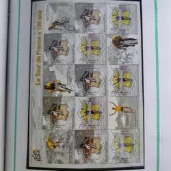 Collection de timbres de France neufs** 1999-2005 en album FO Yvert.