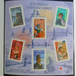 Collection de timbres de France neufs** 1999-2005 en album FO Yvert.