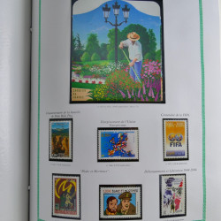 Collection de timbres de France neufs** 1999-2005 en album FO Yvert.