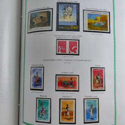 Collection de timbres de France neufs** 1999-2005 en album FO Yvert.