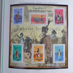 Collection de timbres de France neufs** 1999-2005 en album FO Yvert.
