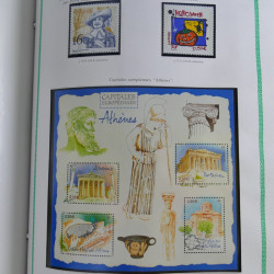 Collection de timbres de France neufs** 1999-2005 en album FO Yvert.
