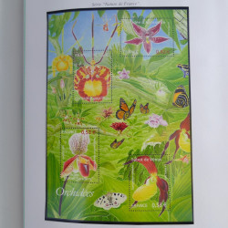 Collection de timbres de France neufs** 1999-2005 en album FO Yvert.