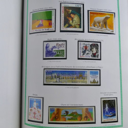 Collection de timbres de France neufs** 1999-2005 en album FO Yvert.