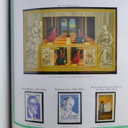 Collection de timbres de France neufs** 1999-2005 en album FO Yvert.