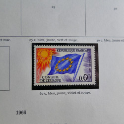 Collection de timbres de France neufs** 1999-2005 en album FO Yvert.