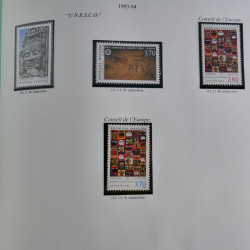 Collection de timbres de France neufs** 1999-2005 en album FO Yvert.