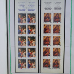 Collection de timbres de France neufs** 1999-2005 en album FO Yvert.