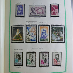 Collection de timbres de France neufs** 1970-1998 en album FO Yvert.