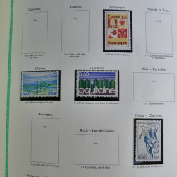 Collection de timbres de France neufs** 1970-1998 en album FO Yvert.