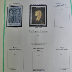 Collection de timbres de France neufs** 1970-1998 en album FO Yvert.