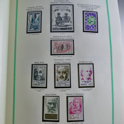 Collection de timbres de France neufs** 1970-1998 en album FO Yvert.