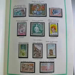 Collection de timbres de France neufs** 1970-1998 en album FO Yvert.
