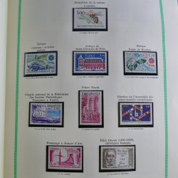 Collection de timbres de France neufs** 1970-1998 en album FO Yvert.