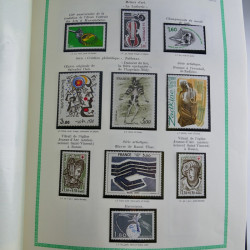 Collection de timbres de France neufs** 1970-1998 en album FO Yvert.