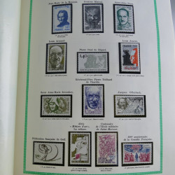 Collection de timbres de France neufs** 1970-1998 en album FO Yvert.