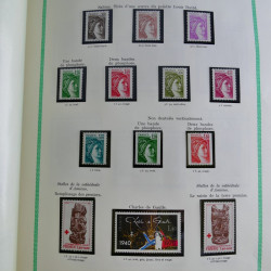Collection de timbres de France neufs** 1970-1998 en album FO Yvert.