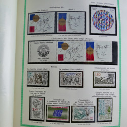 Collection de timbres de France neufs** 1970-1998 en album FO Yvert.