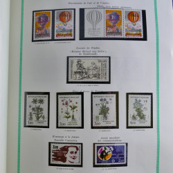 Collection de timbres de France neufs** 1970-1998 en album FO Yvert.