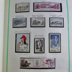 Collection de timbres de France neufs** 1970-1998 en album FO Yvert.