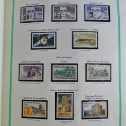 Collection de timbres de France neufs** 1970-1998 en album FO Yvert.
