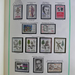 Collection de timbres de France neufs** 1970-1998 en album FO Yvert.