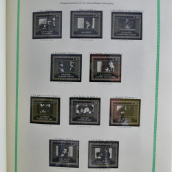 Collection de timbres de France neufs** 1970-1998 en album FO Yvert.