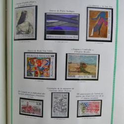 Collection de timbres de France neufs** 1970-1998 en album FO Yvert.