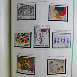 Collection de timbres de France neufs** 1970-1998 en album FO Yvert.