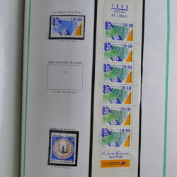 Collection de timbres de France neufs** 1970-1998 en album FO Yvert.