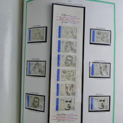 Collection de timbres de France neufs** 1970-1998 en album FO Yvert.