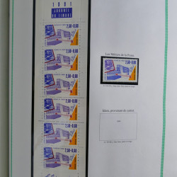 Collection de timbres de France neufs** 1970-1998 en album FO Yvert.
