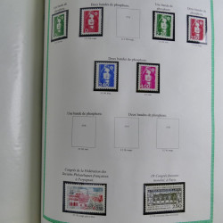 Collection de timbres de France neufs** 1970-1998 en album FO Yvert.