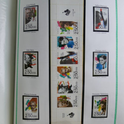 Collection de timbres de France neufs** 1970-1998 en album FO Yvert.