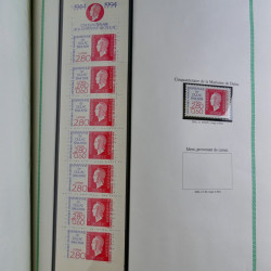 Collection de timbres de France neufs** 1970-1998 en album FO Yvert.