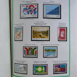 Collection de timbres de France neufs** 1970-1998 en album FO Yvert.