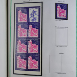 Collection de timbres de France neufs** 1970-1998 en album FO Yvert.