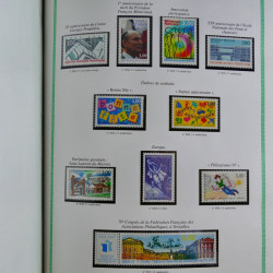 Collection de timbres de France neufs** 1970-1998 en album FO Yvert.