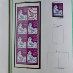 Collection de timbres de France neufs** 1970-1998 en album FO Yvert.
