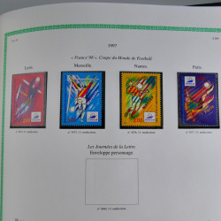 Collection de timbres de France neufs** 1970-1998 en album FO Yvert.