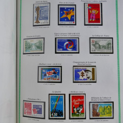 Collection de timbres de France neufs** 1970-1998 en album FO Yvert.