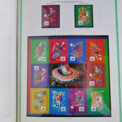 Collection de timbres de France neufs** 1970-1998 en album FO Yvert.